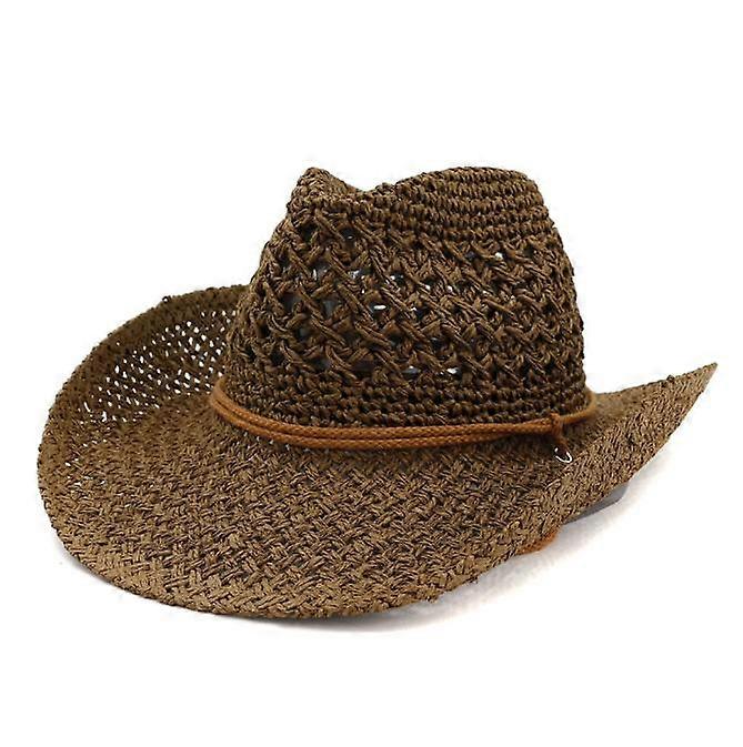 Womens Straw Cowboy Hat