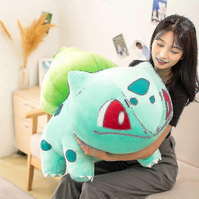 Big Size Bulbasaur jucărie umplute drăguț elf pluș kawaii doll pernă cadouri pentru copii cadou de Crăciun pentru copii - animale umplute și de pluș de înaltă calitate