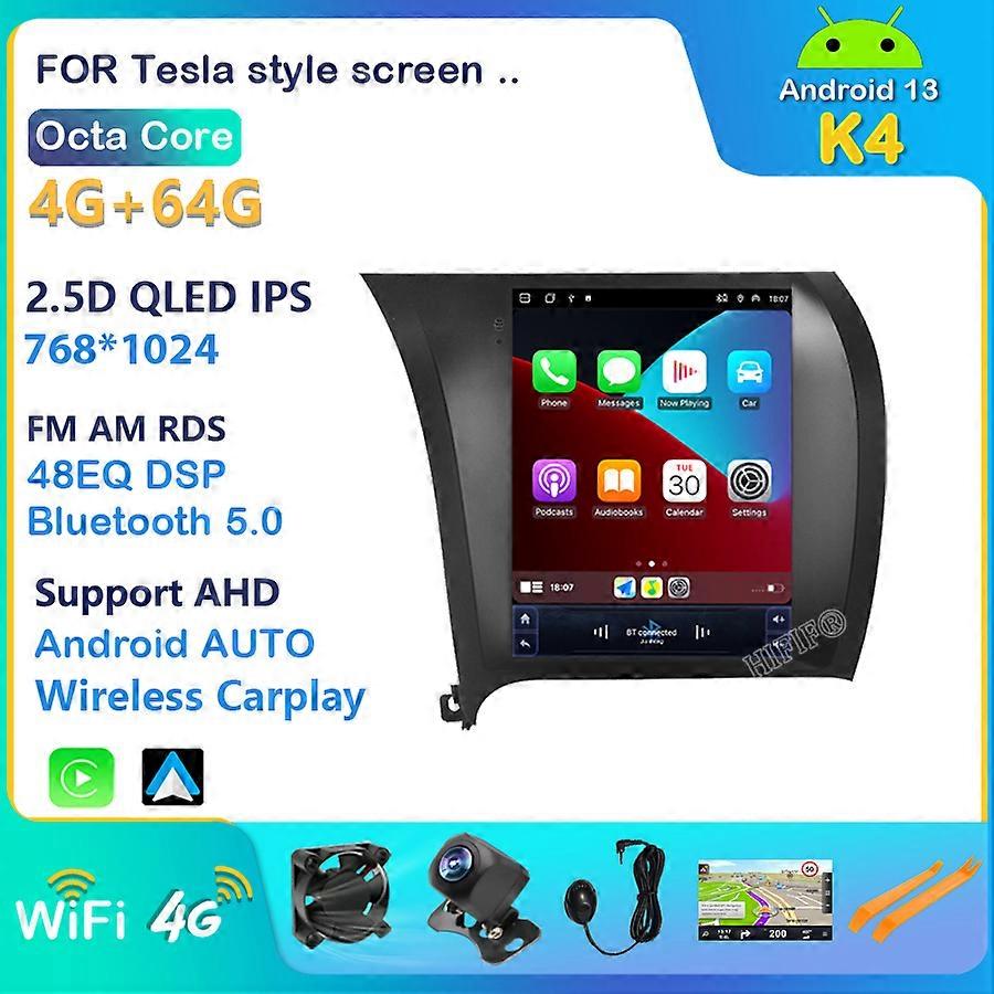 For Kia Cerato 3 2013 2014 2015 2017 For Tesla style screen Car Android Radio Multimedia Video Player Navigation GPS 2din 2 din