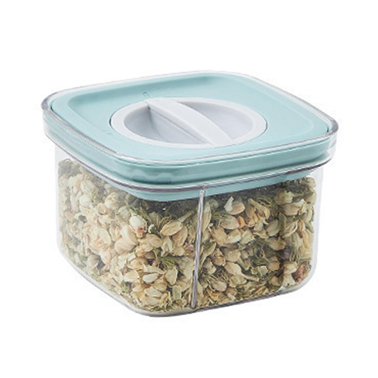 Sealed Crisper Box Food Storage Container with Dustproof Lid Large Capacity Transparent Design Stackable Good Sealing Airtight Jar Jikaix