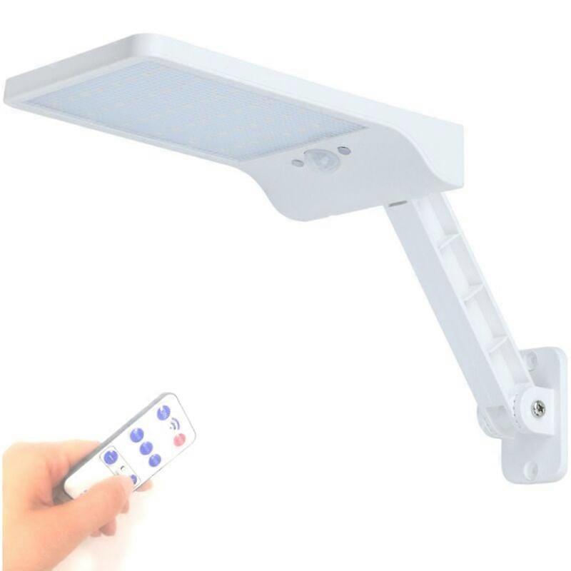 LED solar outdoor lamp, waterproof IP65 with adjustable bracket and motion sensor