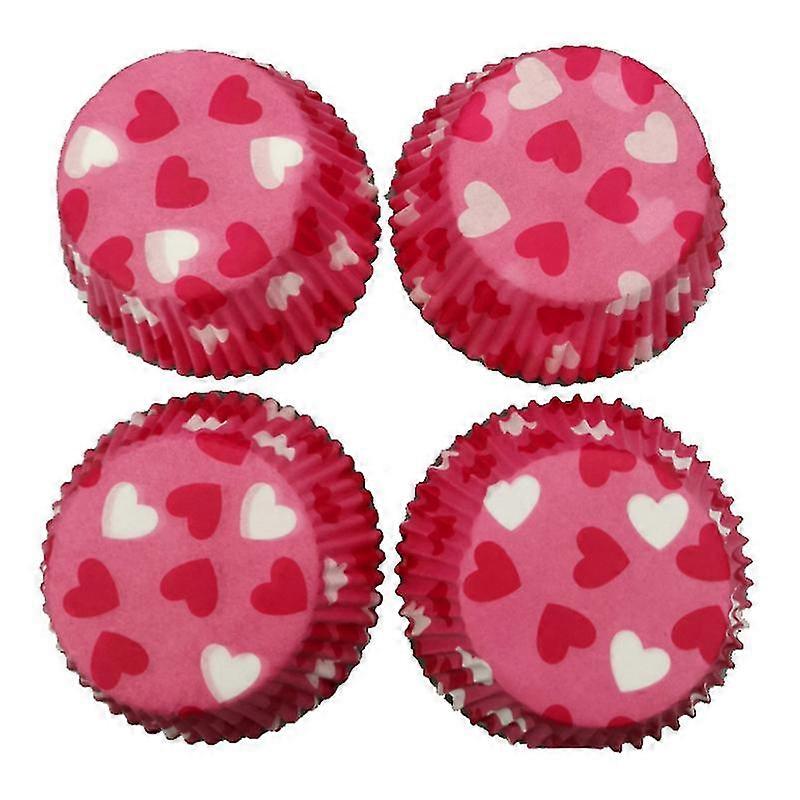 100pcs Cake Paper Cups Colourful Print Cake Cups Cake Paper Cups Baking Mould Cake Bottom Tray