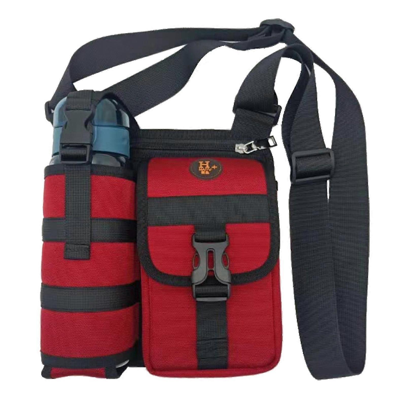 Shoulder Bags With Water Bottle Holder Portable Large Capacity Messagers Bag For Daily Work Party Outdoor