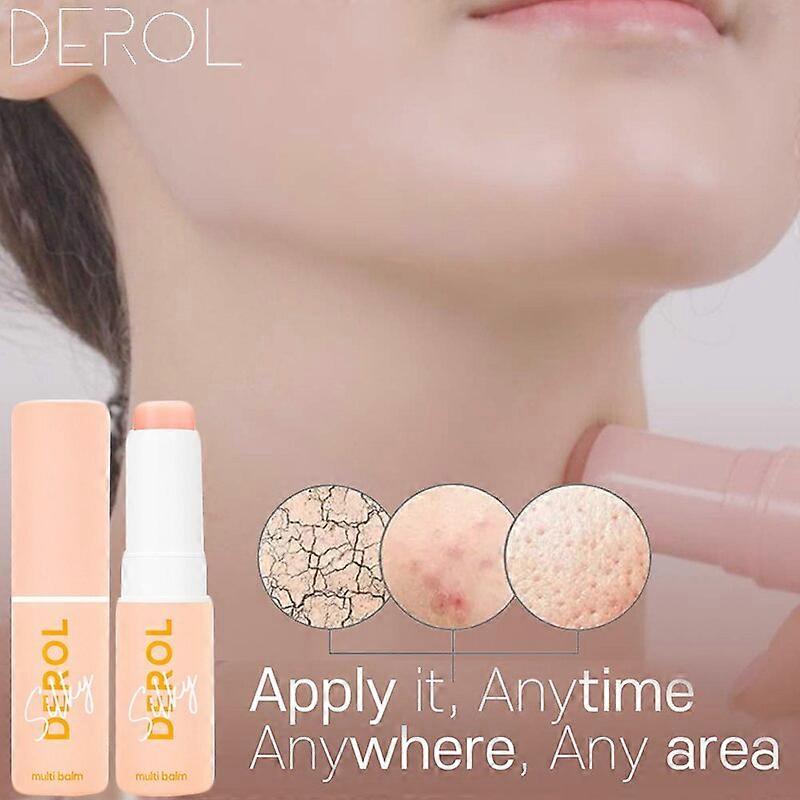 DEROL Anti Rimpel Silky Smooth Multi Balm Stick Wrinkle Bounce Moisturizing Multi Balm Stick Brighten Dull Hudton Cream