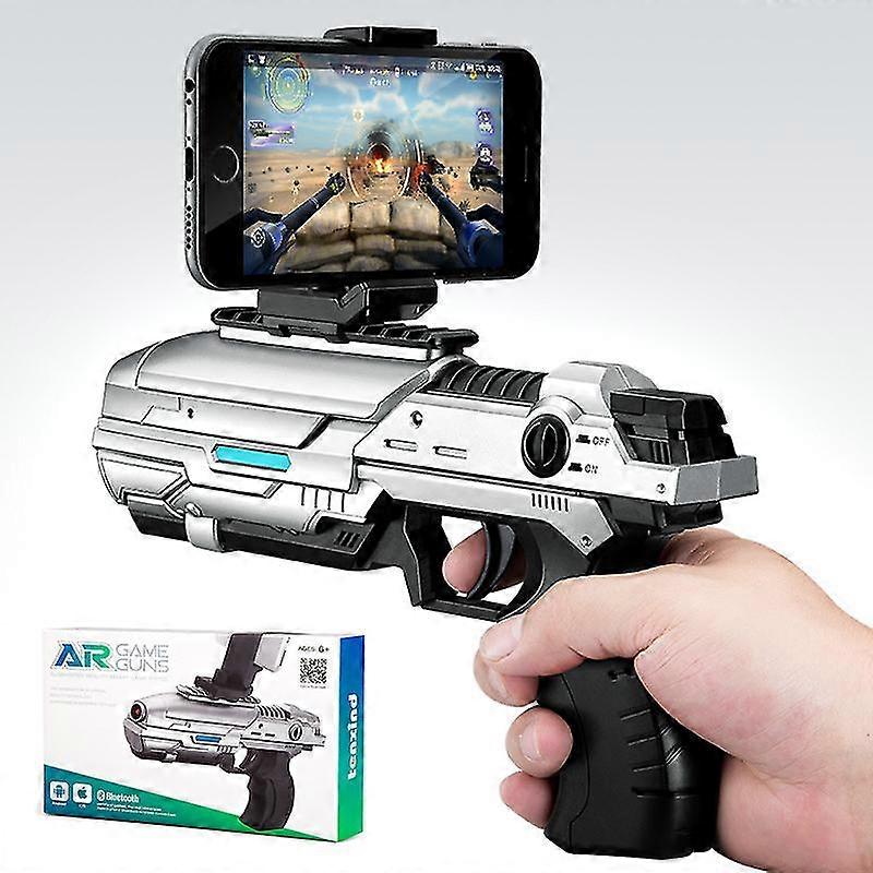 Ar Game Gun Smart Bluetooth 4d Physical Shooting Children's Toys (mobile Phone Not Included)