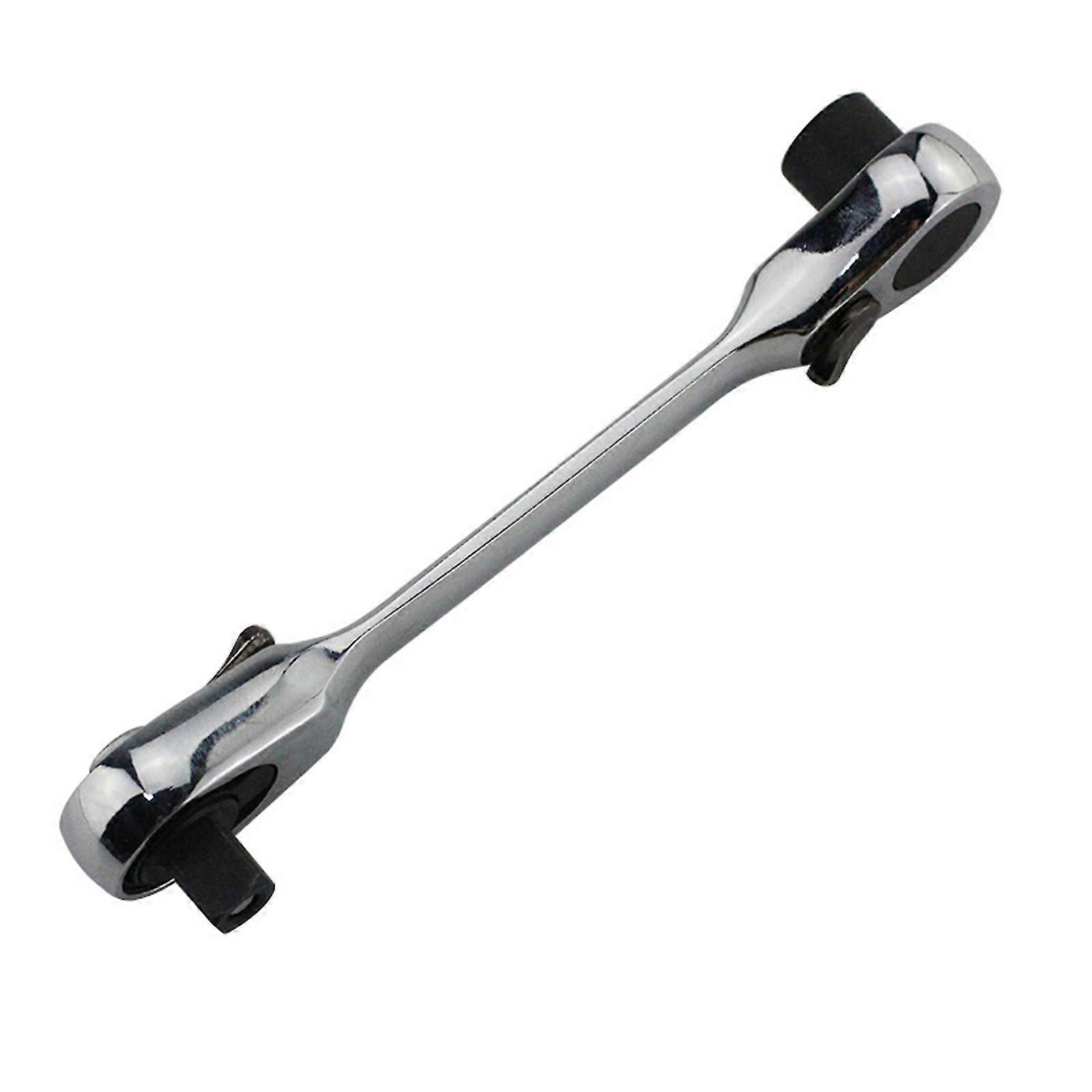 Multifunctional Double-way Wrench Spanner 1/4'' Dual For Head Ratchet Wrench For