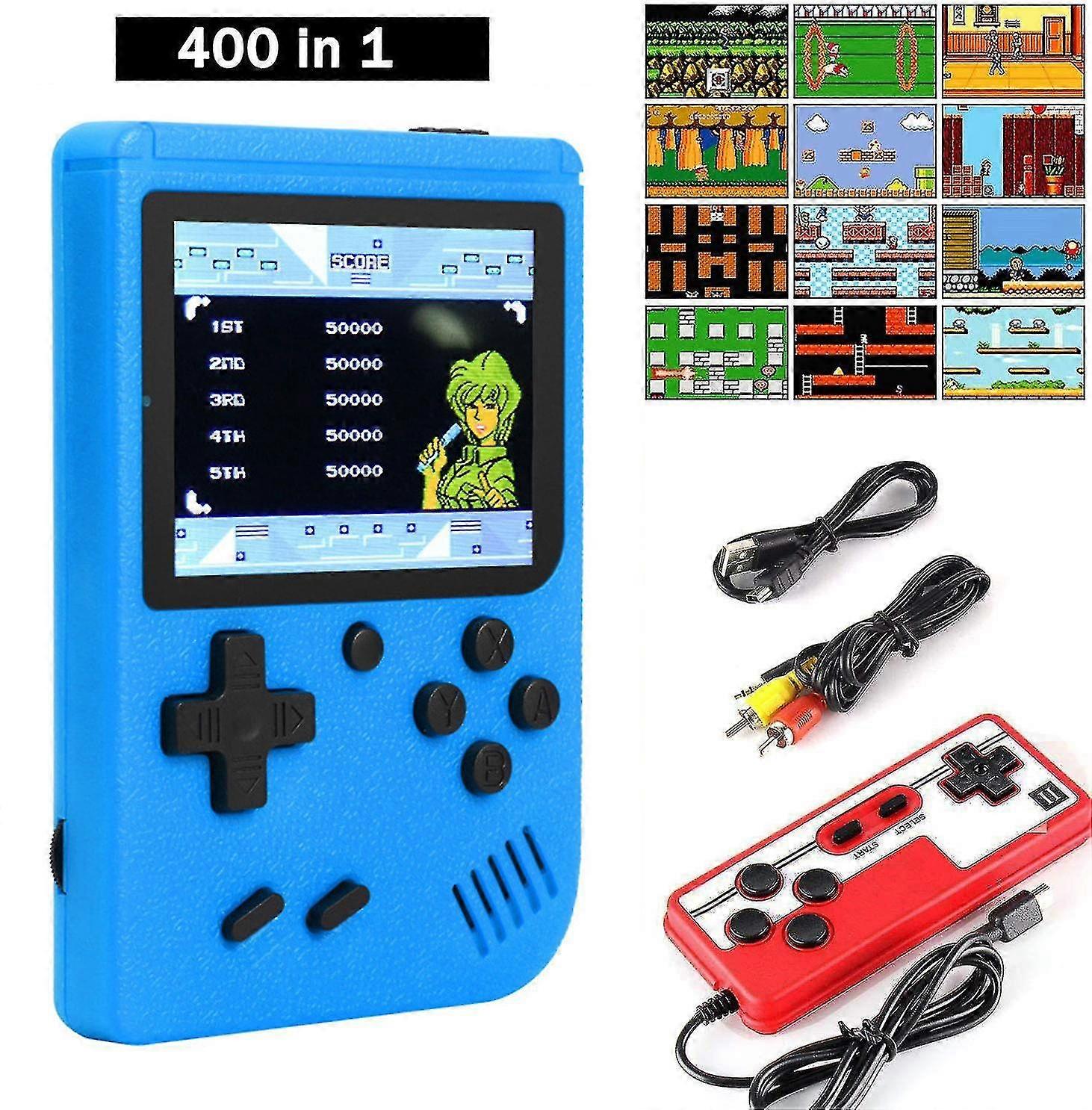 Handheld Game Console, 400 Classic Fc Gameswith 3.0 Screen