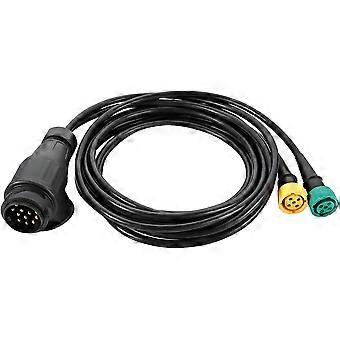 Trailer Cable Set 13 Pole, Trailer Extension Cable 13 Pin 5.0m, Adapter Plug Coiled Extension Trailer Cable 13-Pin