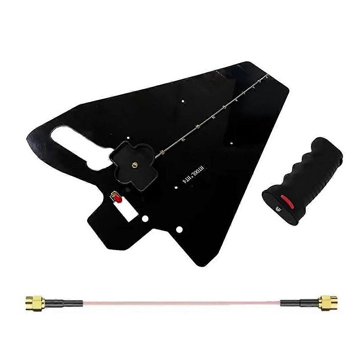 Antenna a banda larga Ht4 Uwb con maniglia 400 Mhz-4000 Mhz guadagno 8dbi Vswr inferiore all'equivalente 1,5 50ohm 5g antenna a banda larga