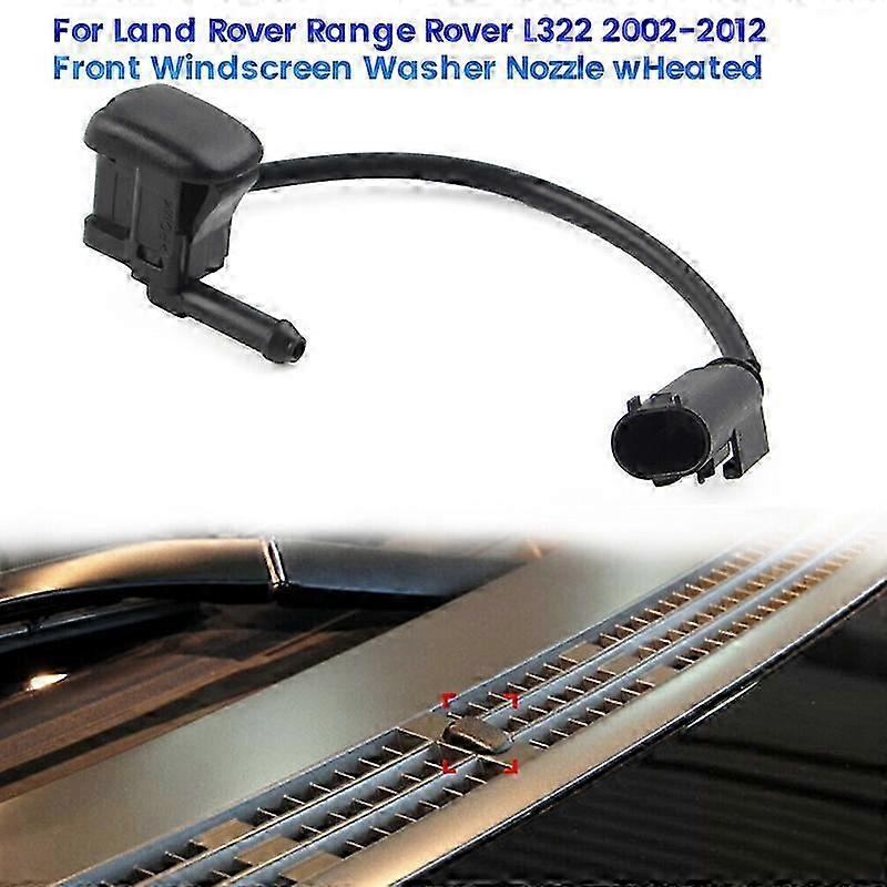Superior Front Windshield Washer Nozzle W/Heated LR040670 For Land Rover Range Rover L322 2002-2012 Windscreen Sprayer Jet