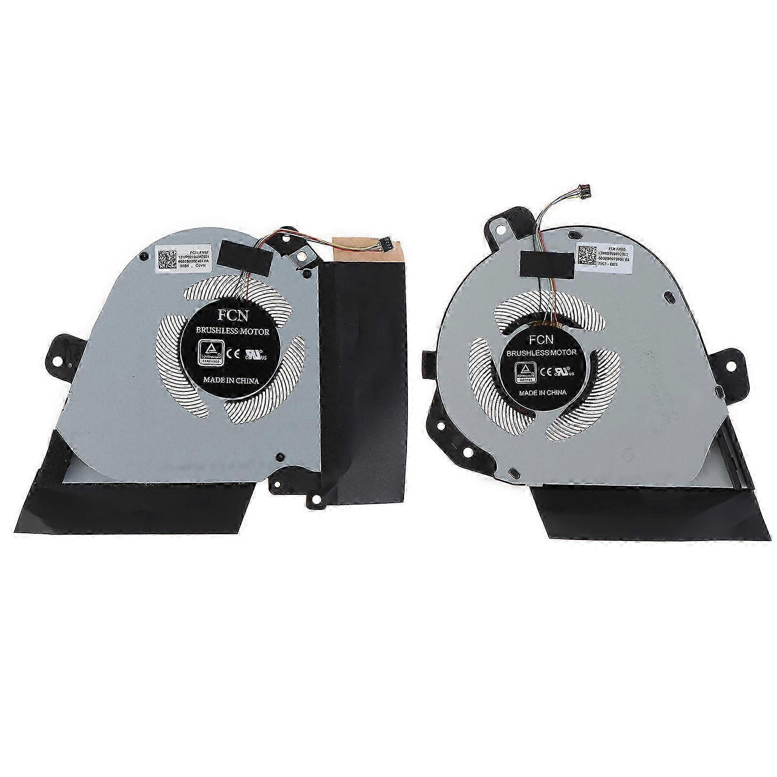 Kylfläkt för bärbar dator för Rog Zephyrus G15 Ga502iu 5v 0.5a 4pin 4wire kylare