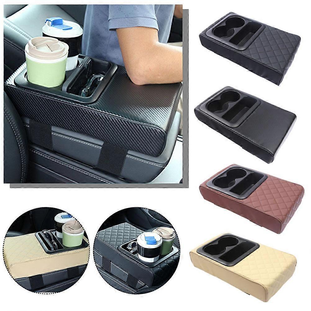 Univerzální kryt loketní opěrky auta PU kůže Auto Center Console Protector Storage