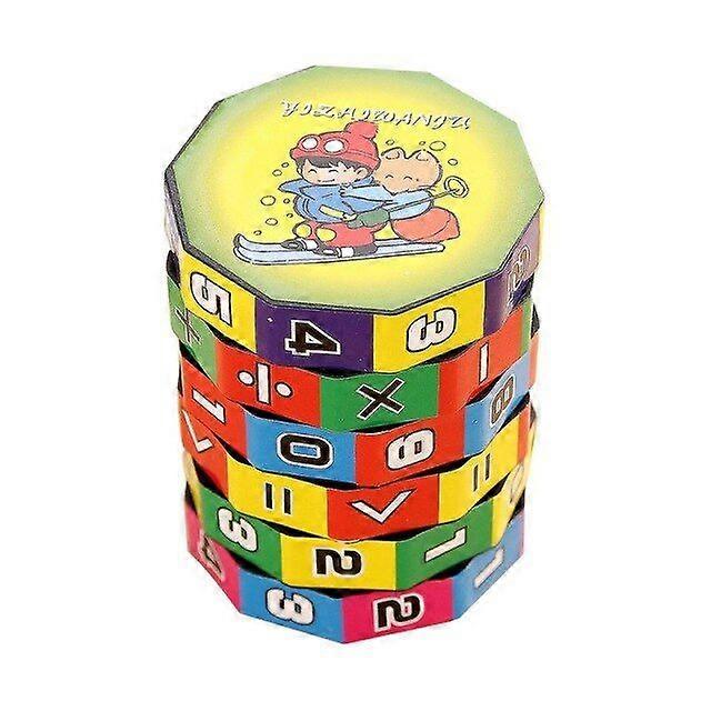 1stk fest små gaver digital terning legetøj børn læring legetøj slides puslespil matematik terninger tilbage til skolen julegaver