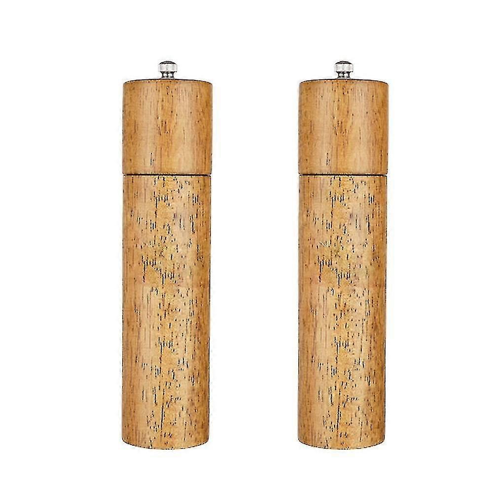 Salt And Pepper Grinder Set With Adjustable Coarseness Grinder, Kitchen Refillable Spice Grinder