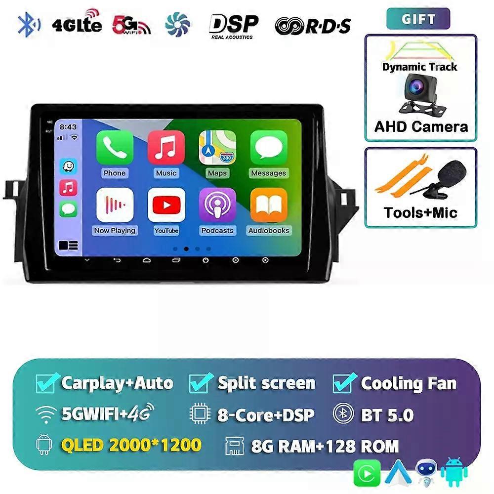 Android 14 Carplay Auto Wifi+4g Car Radio For Toyota Camry 8 Xv70 2020 2021 Multimedia Gps Player Stereo 2din Bt Head Unit Audio