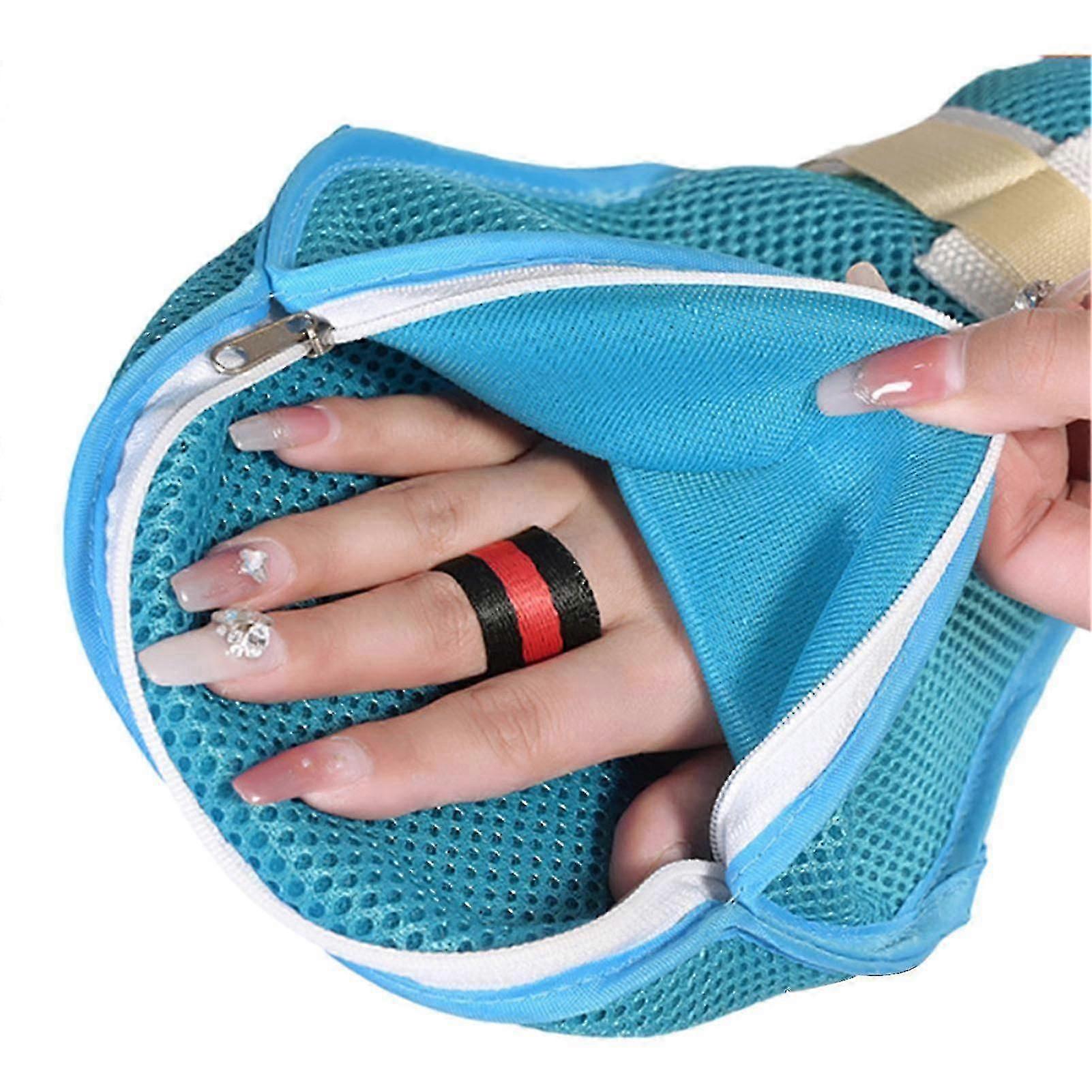 Restraint Gloves For Patient Adjustables Anti Scratch Safety Mitts For Elderly Patients
