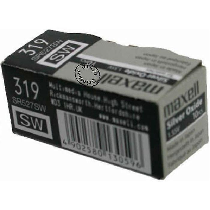 Pack of 10 maxell batteries for MAXELL SR527