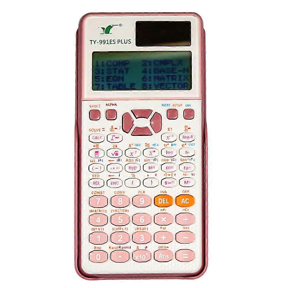 Scientific Calculators Math Calculator with 417 Function HD Dot Matrix Display 96*31) Dual Power