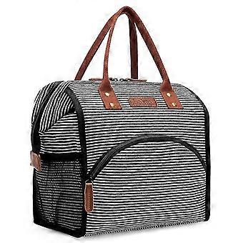 LOKASS Lunch Bag Insulated Lunch Box Wide-Open Lunch Tote Bag Large Drinks Holder Durable Thermal Snacks Organizer Lunch Boxes & Totes Women,New Products : American Fashion Style Bags On Sale