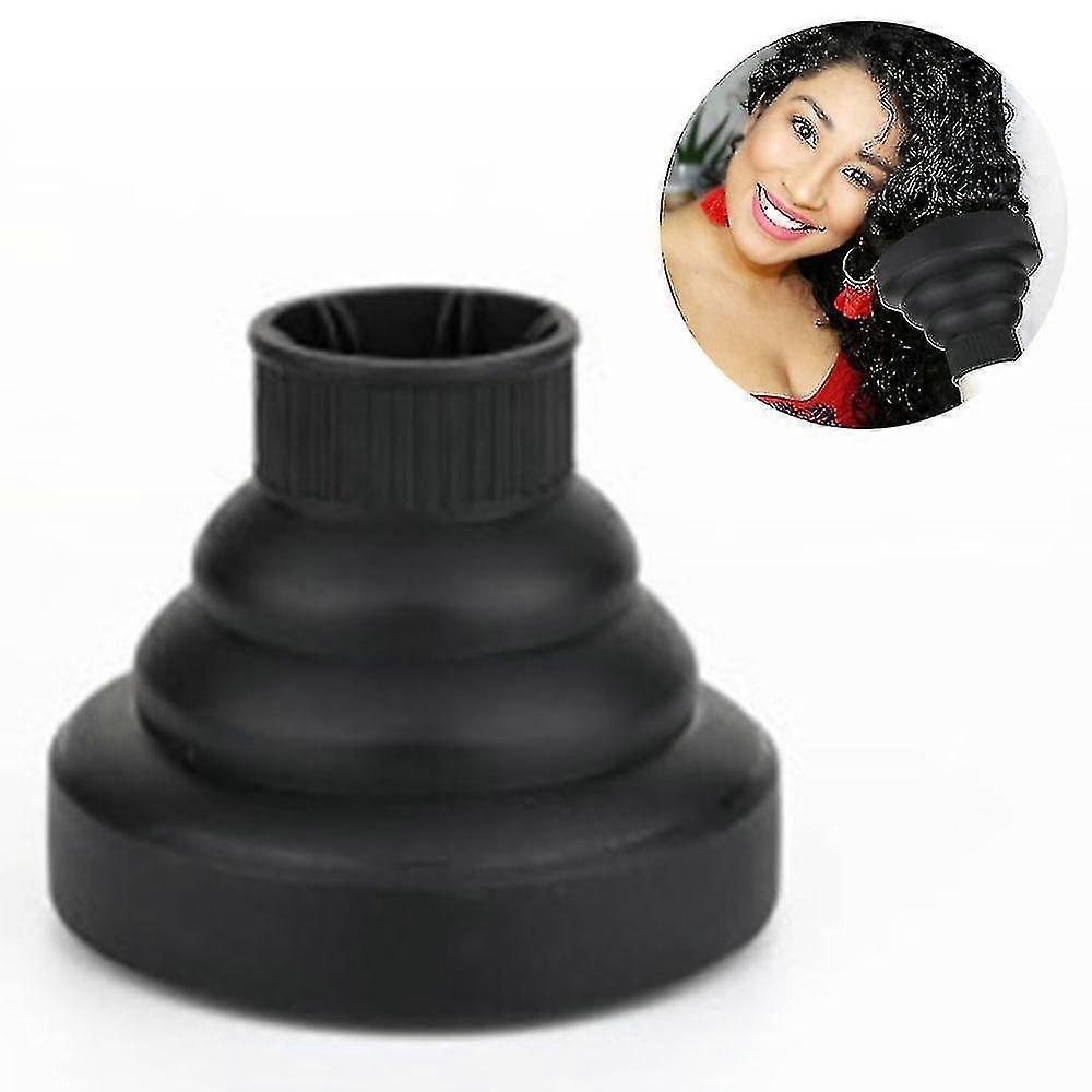 Universal Collapsible Hair Dryer Diffuser Attachment-pink