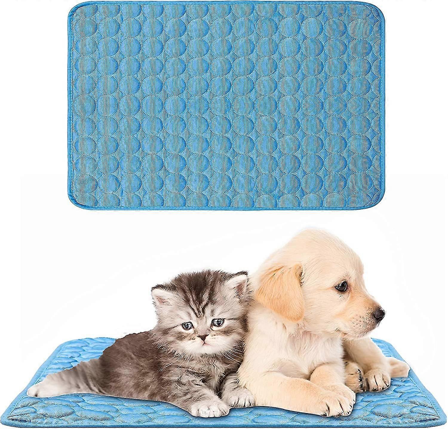 Cooling Mat For Dogs - Breathable Self-cooling Pad For Small Medium Pets
