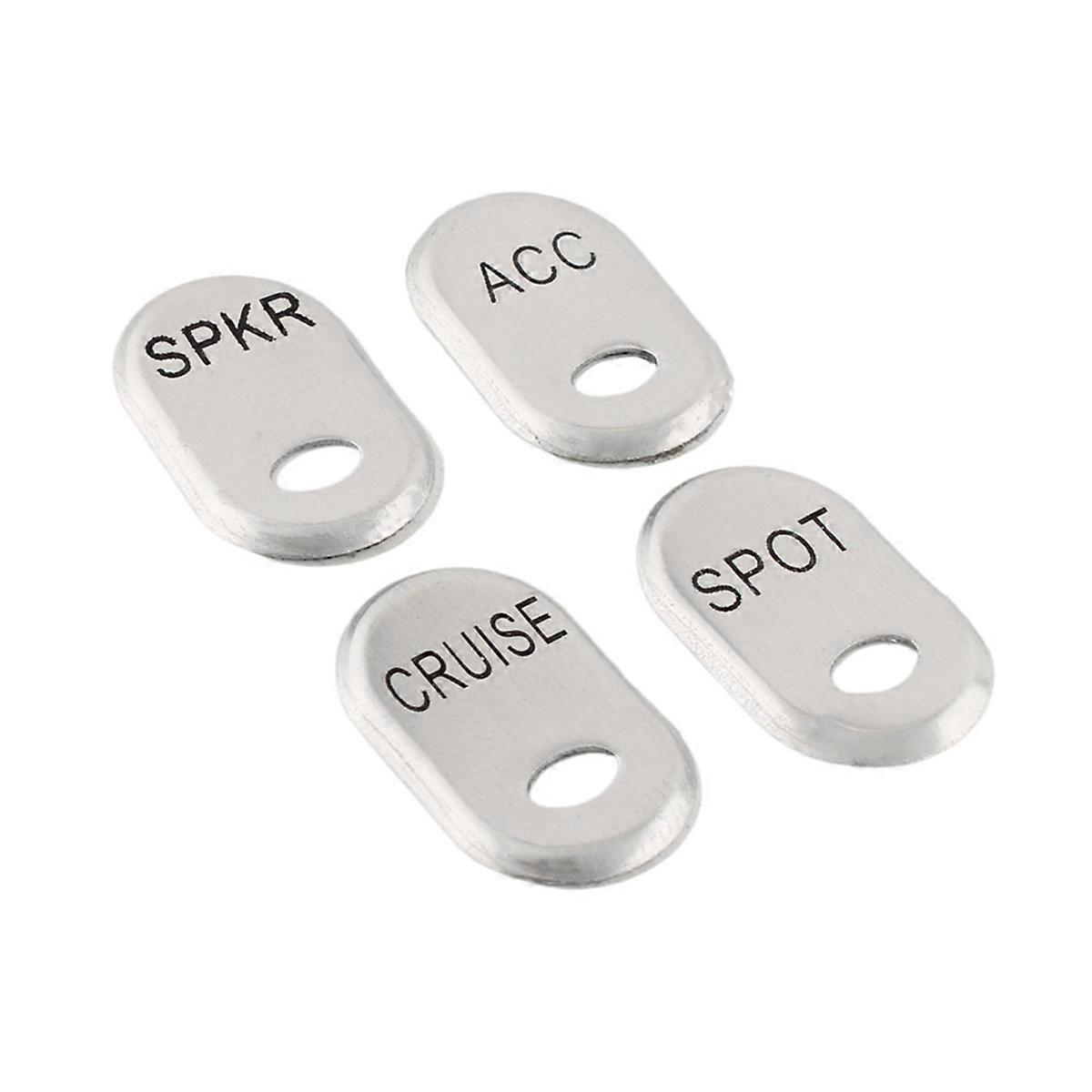 Motorcycle Rocker Panel Switch Button Covers for Touring Road Glide FLHT FLTR 1996-2013