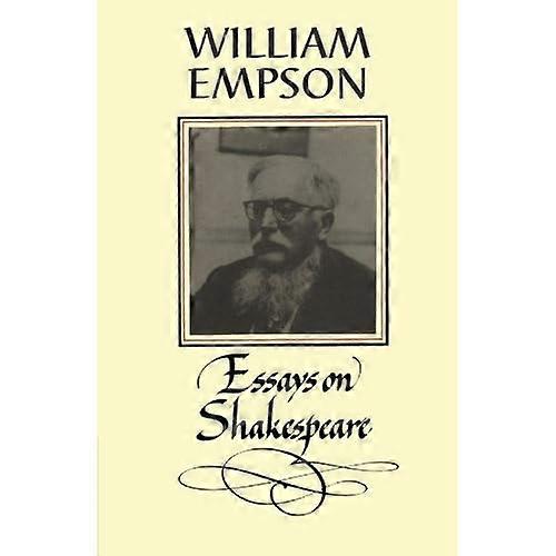 William Empson: Essays on Shakespeare
