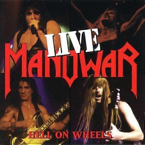Manowar Hell on Wheels Live - Almanya CD'si