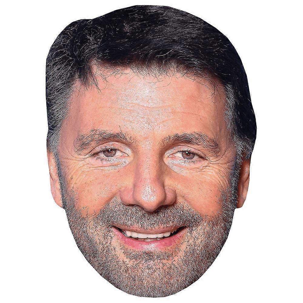 Philippe Lellouche (Smile) Celebrity Mask, Flat Card Face