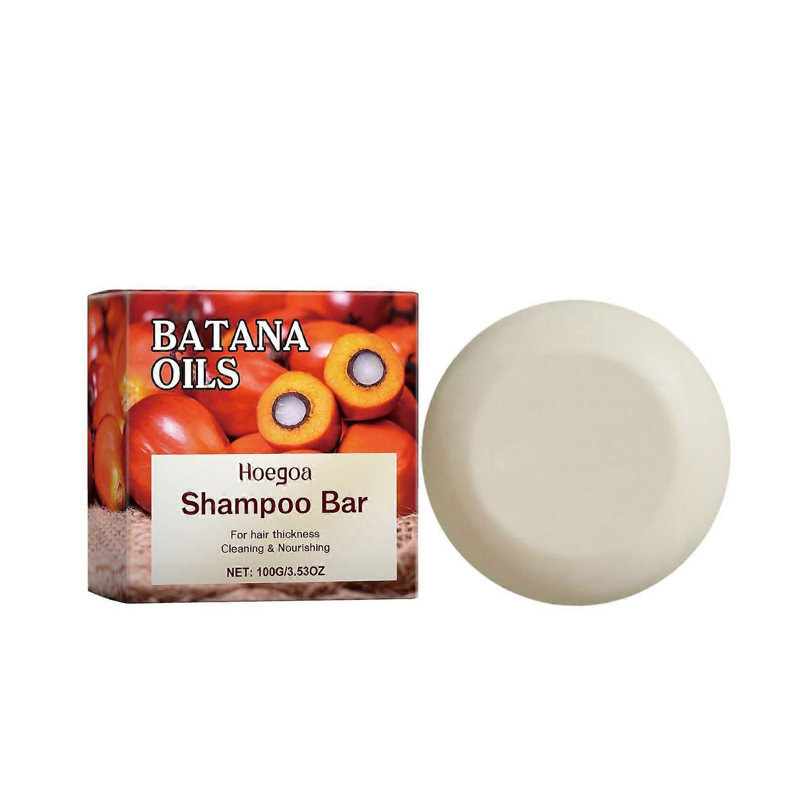 Hoegoa Batana Shampoo And Conditioner Solid Shampoo And Conditioner For Scalp Cleansing, Smoothing And Nourishing Hair Soap