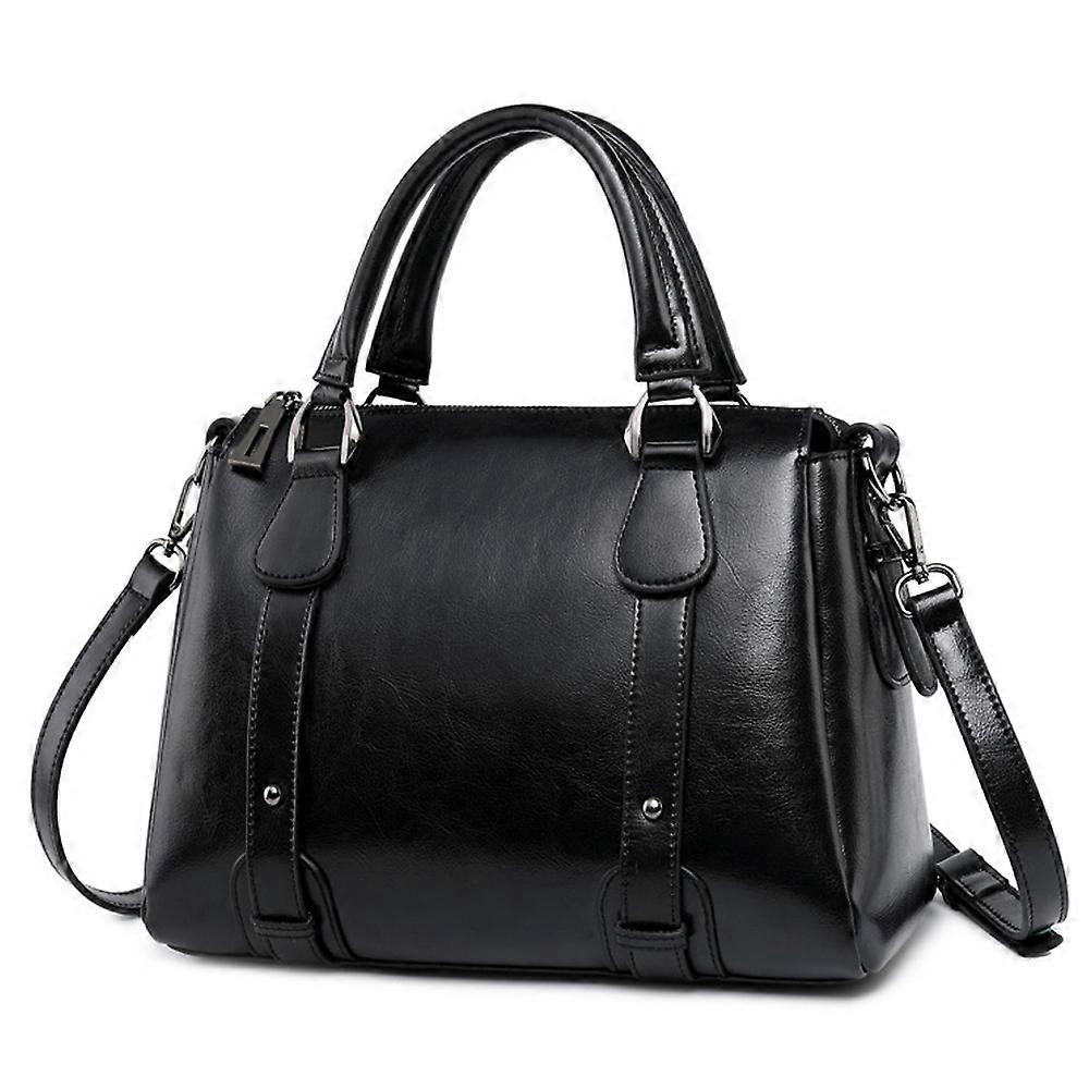 Kvinnor läder handväskor för shoppingfester