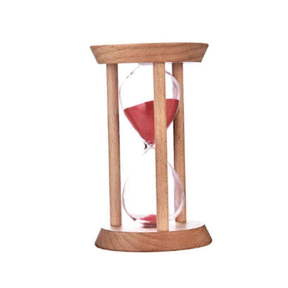 Stable Connection Wooden Hourglass Wooden Round Hourglass Timers Durable Kids Gift