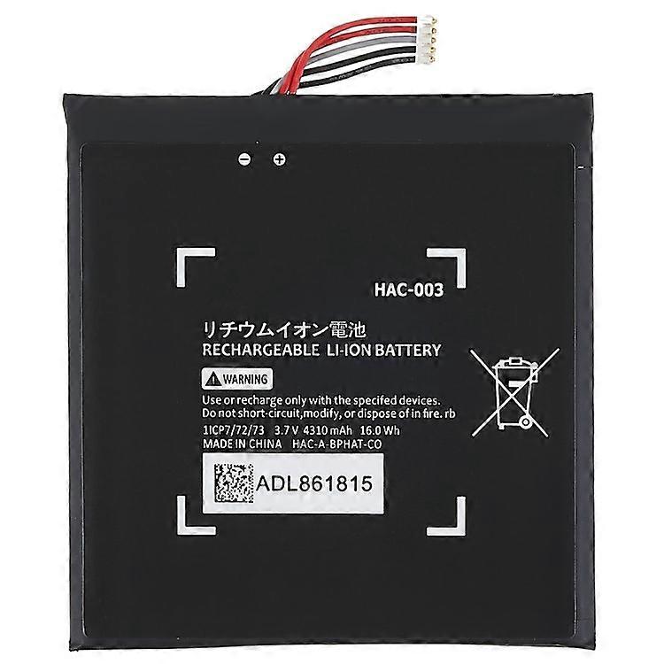Compatible For Nintendo Switch 3.70V 4310mAh Li-Ion Battery Replacement Part (Encode: HAC-003) (Without Logo)