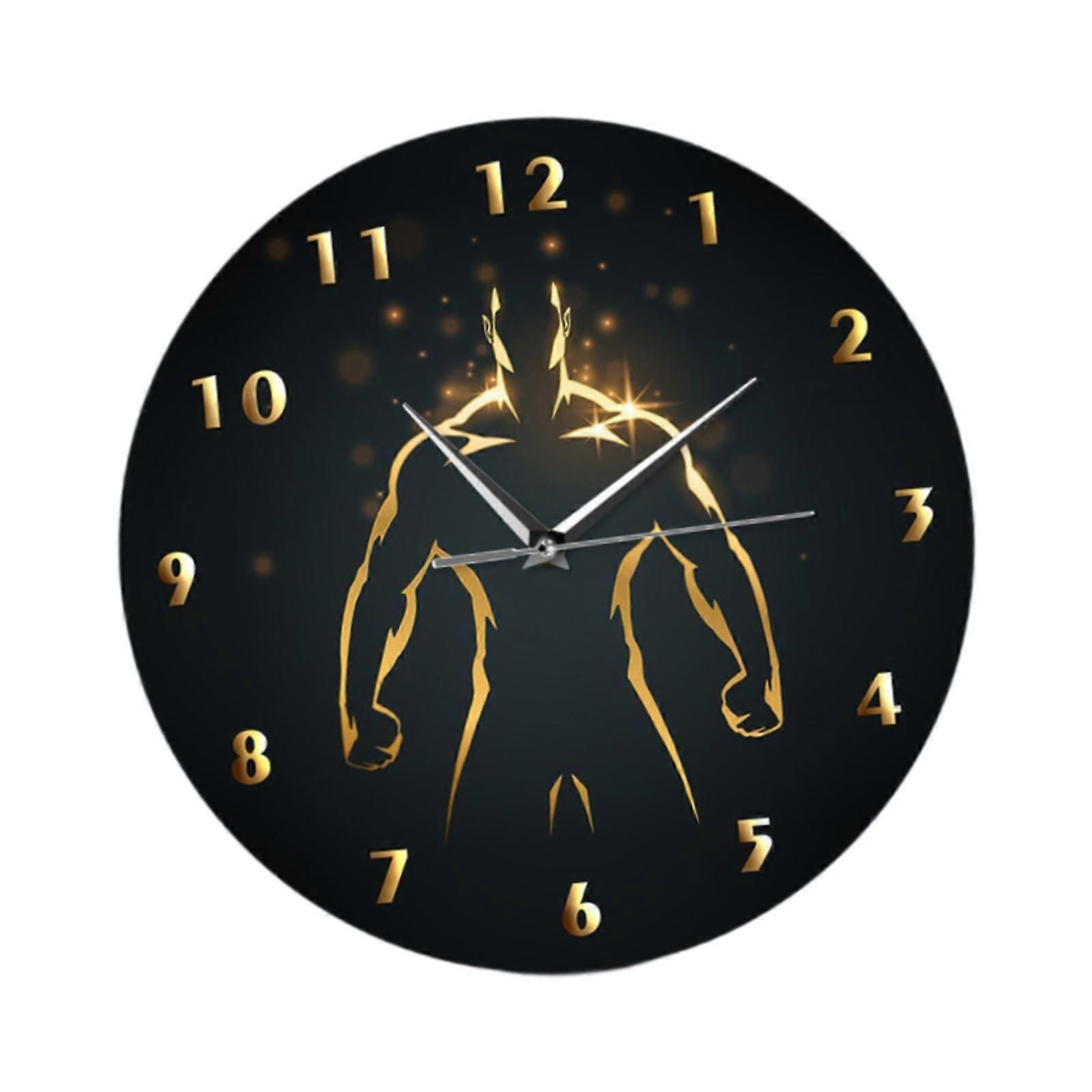 Wall Clock Silent Non Ticking Stylish 12inch Hanging Clock for Offices Decor