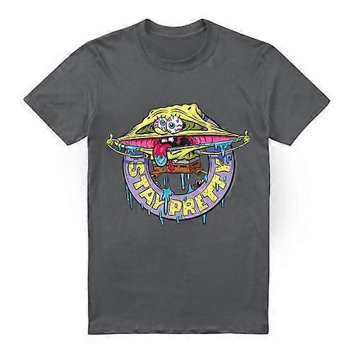 SpongeBob SquarePants Mens Stay Pretty T-Shirt