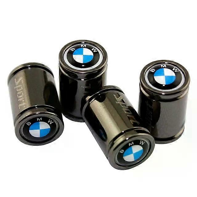 4 stk bilhjul dekkdeksel luftventil spindelhetter for M3 M5 M6 X1 X2 X3 X4 X5 X6 X7 F15 F16 F30 F31 F48 G30 E39 Bildekorasjon MAXP