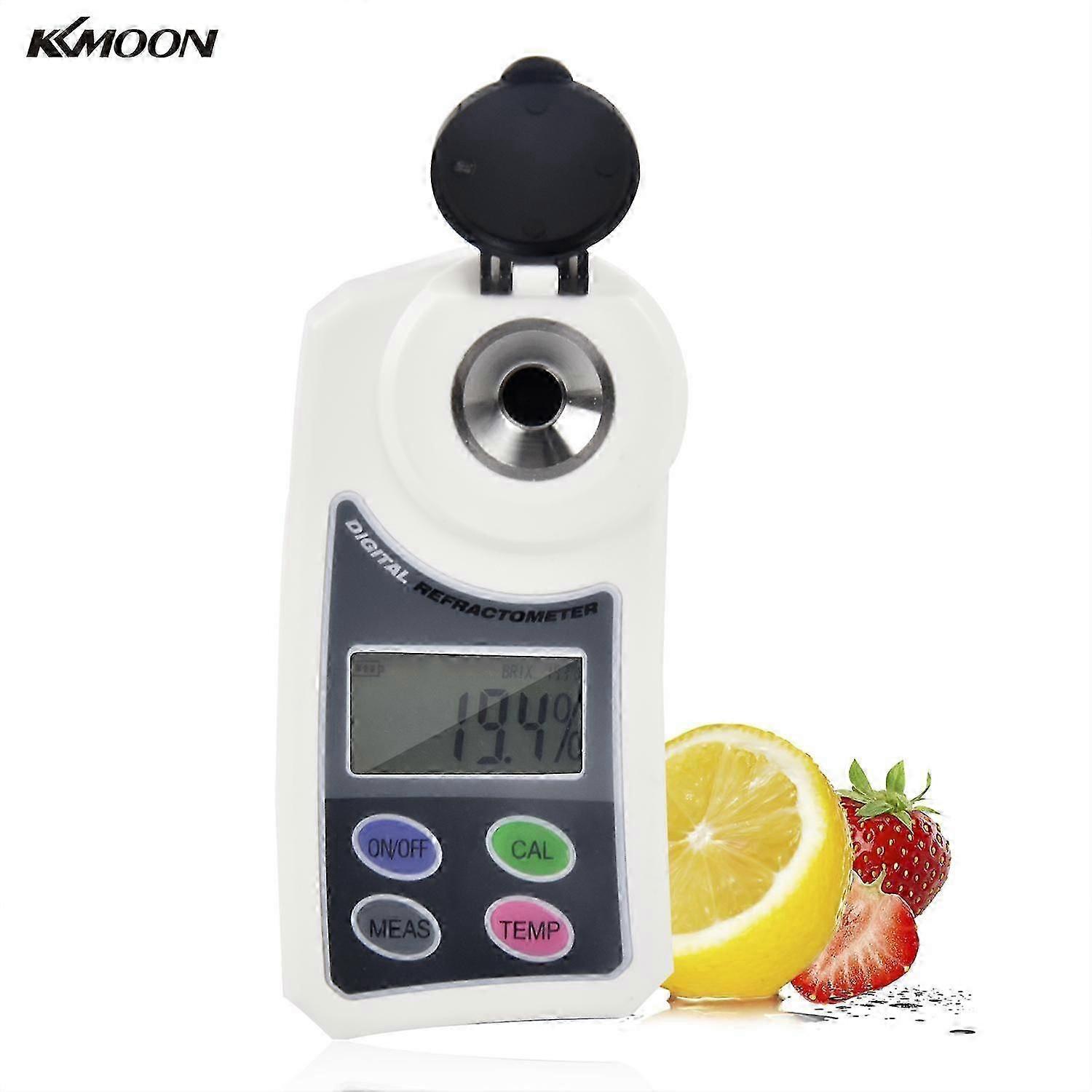 Electronic Digital Brix Sugar Refractometer Handheld Sweetness Meter Saccharimeter Measurement for Water Fruit Crops