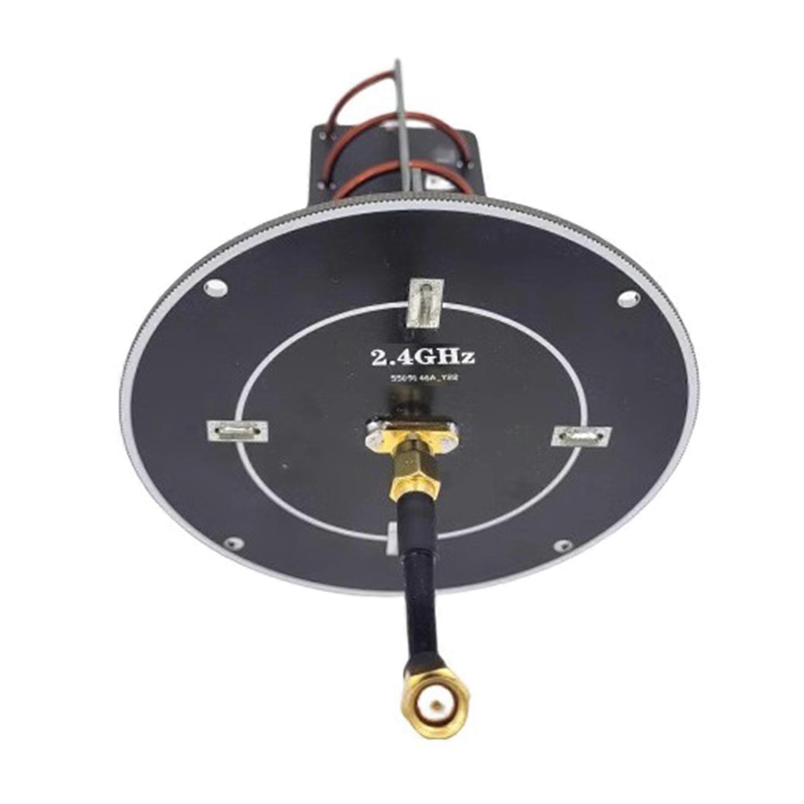 2.4GHz Directional Antennas Left and Right Circularly Polarized Antennas for Signal Stability in UAVs and Home Networking