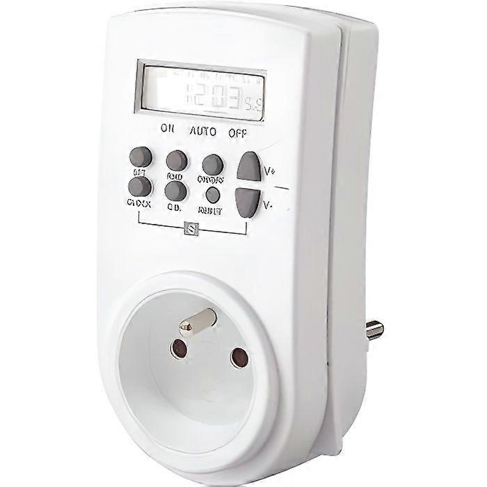 Timer - French Earth - Digital Weekly Timer - 98 programs - Child protection - Digital