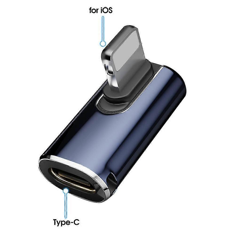 Fonken Fast Charging PD27W Lightning Cable Adapter per iPhone iPad Tipo C a Lightning Converter Adapter Data Sync Connector