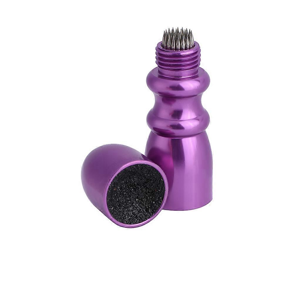 Snooker Pool Tip Mate Shaper Billard Reparaturwerkzeug Queue Tip Pricker Lila