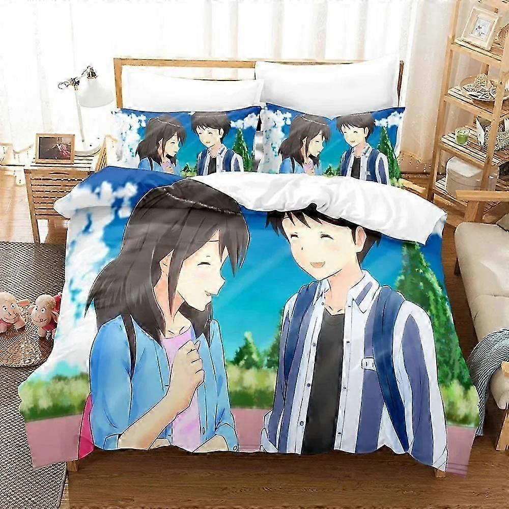 o2246 Lençóis Como a lua, tão bonito Conjunto de Cama, Conjunto de Capa de Edredom Conjunto de Cama Capa de Almofada, Tamanho Meninos Meninas Adultos Lençóis fVV2246