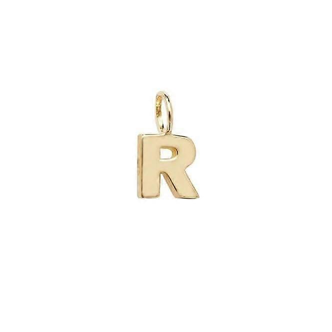 9ct Yellow Gold Initial Pendant PN1070/R