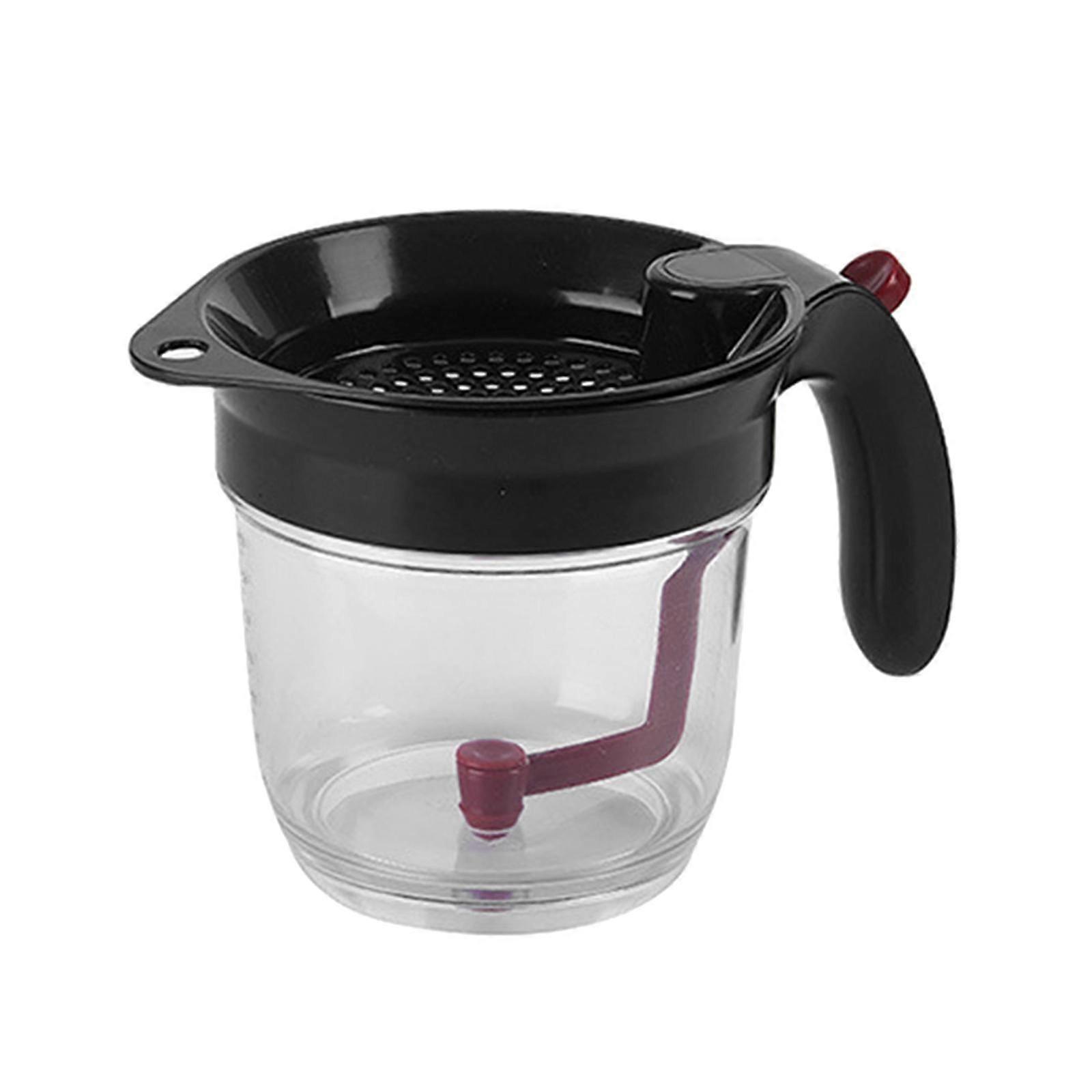 Fat Separator for Filter Residue Oil Filter Pot Multi Functional with Handle
