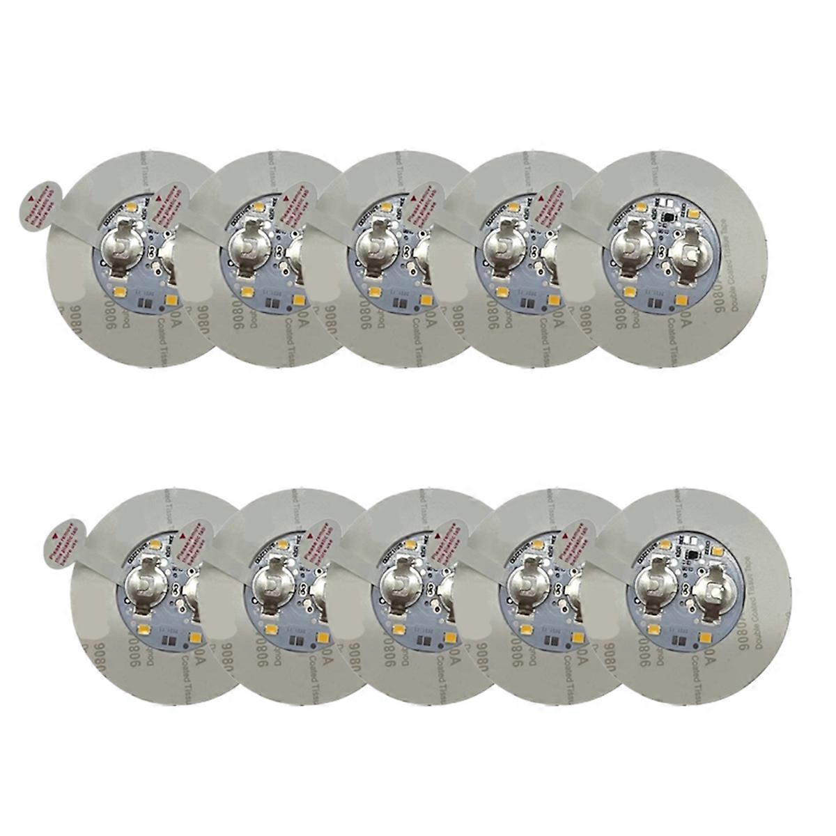 50PCS LED Coaster White,Light Up Coasters,LED Sticker Lights,Wine Bottle Lights,for Drinks,Bar Acces