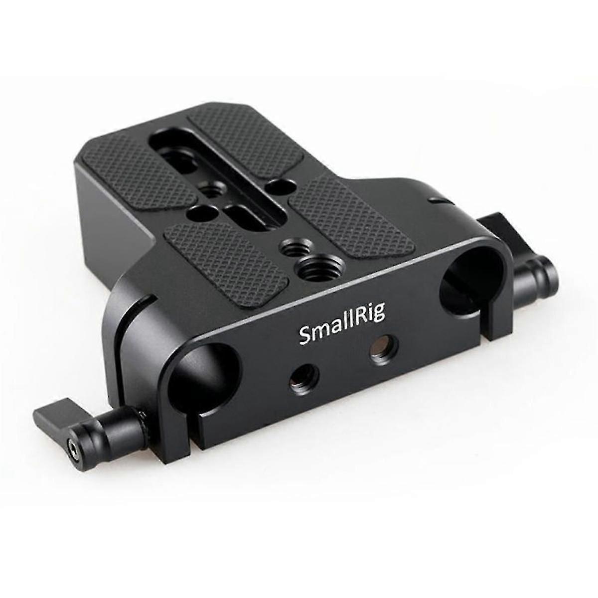 Camera Base Plate with Dual 15mm Rod Rail Clamp for FS7 A7 Series C100 C300 C500 GH5 1674