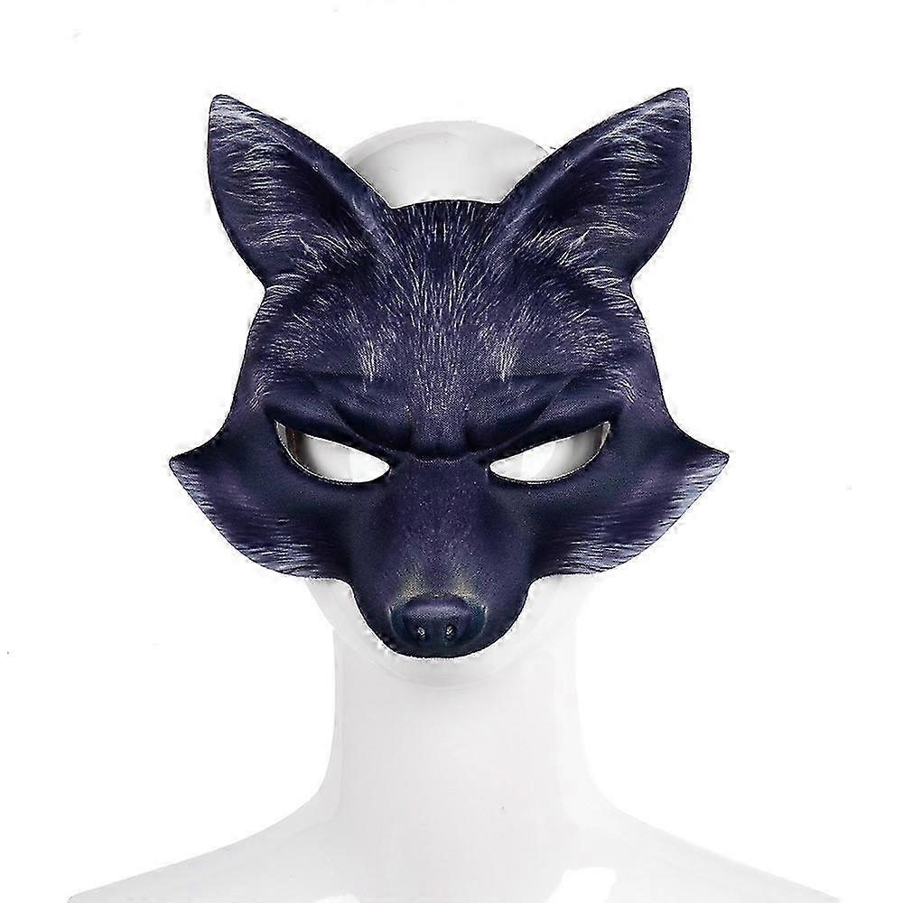 Halloween Animal Masks Featuring Fox Design Eva Style Masquerade Ball Costumes for Adults Multi-color Options Available