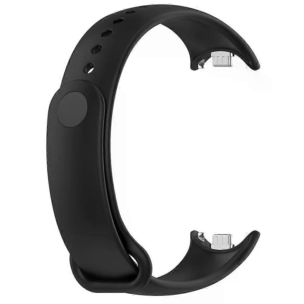 Functional Watchbands 8 Metal-plug Design Replacement Wristband Activity Tracker Sleek Design Stylish Metal Connector Strap