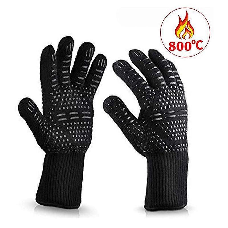 Fireproof Heat-Resistant Grilling Gloves