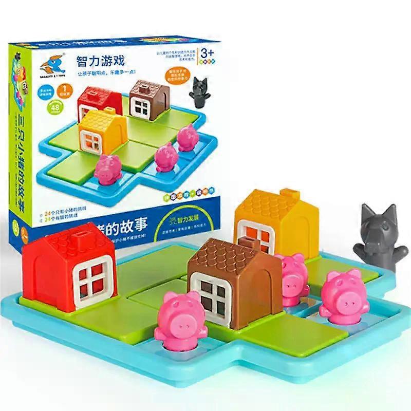 Brain Toys Educational Safe The Cornerstone Of Problem Solving Essential Brain Game Puzzle Exciting Durable Table Games Toy Need